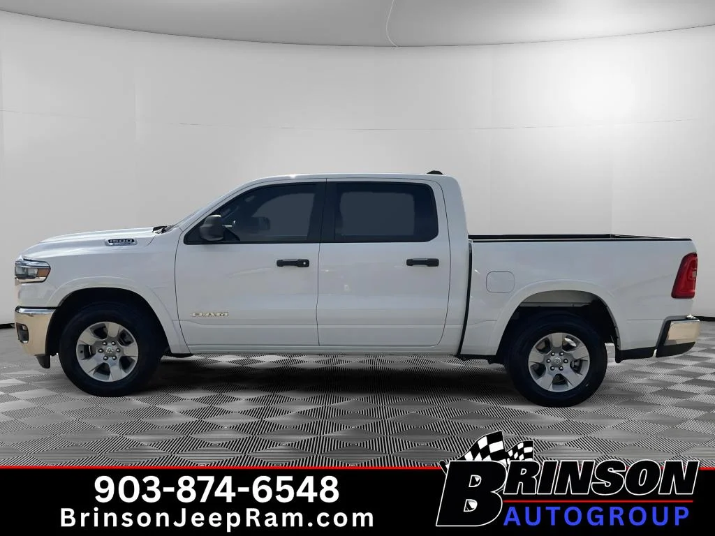 Used 2025 Bright White Clearcoat Ram Lone Star image 3