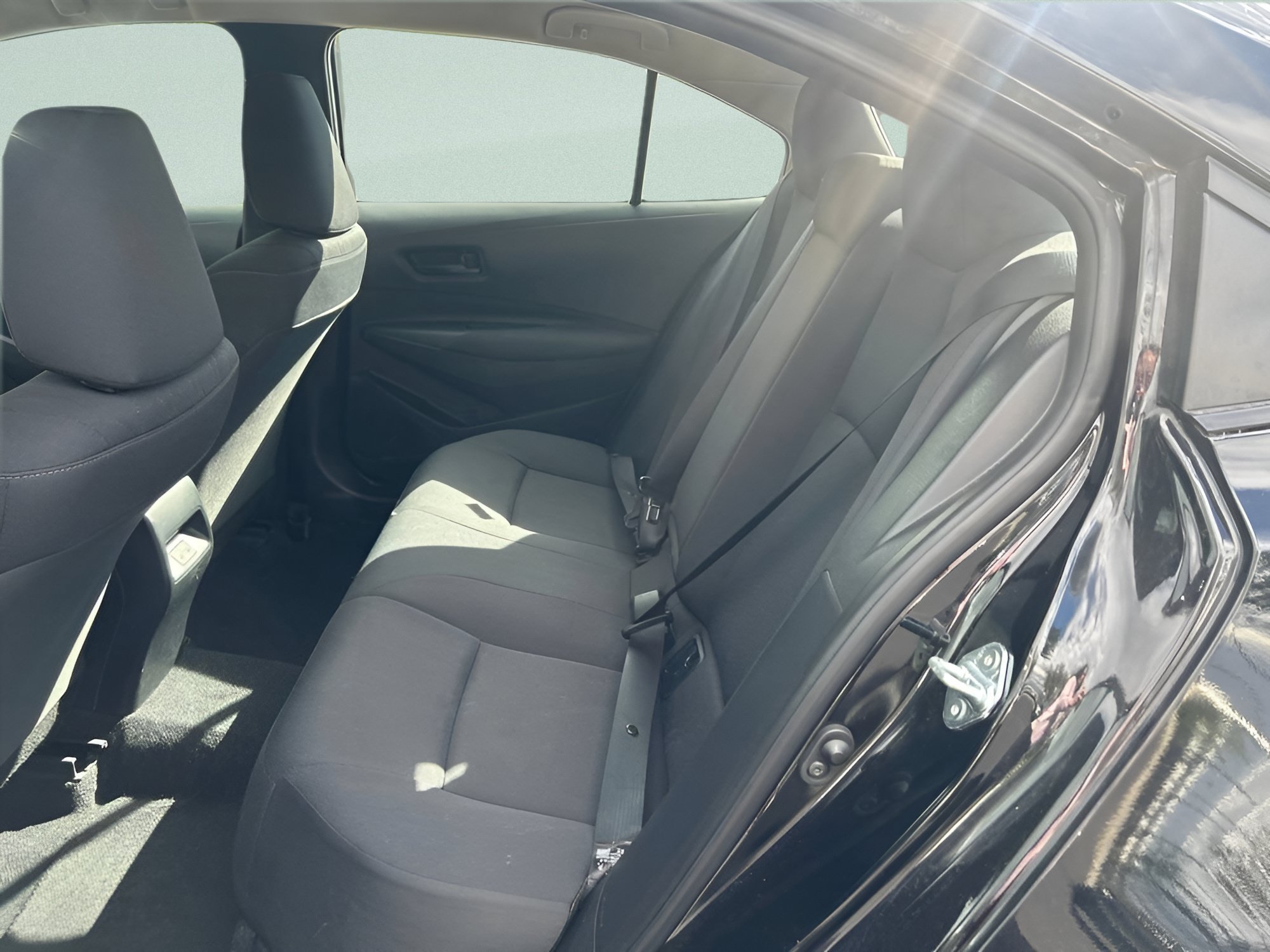 Used 2025 Midnight Black Metallic Toyota LE image 17