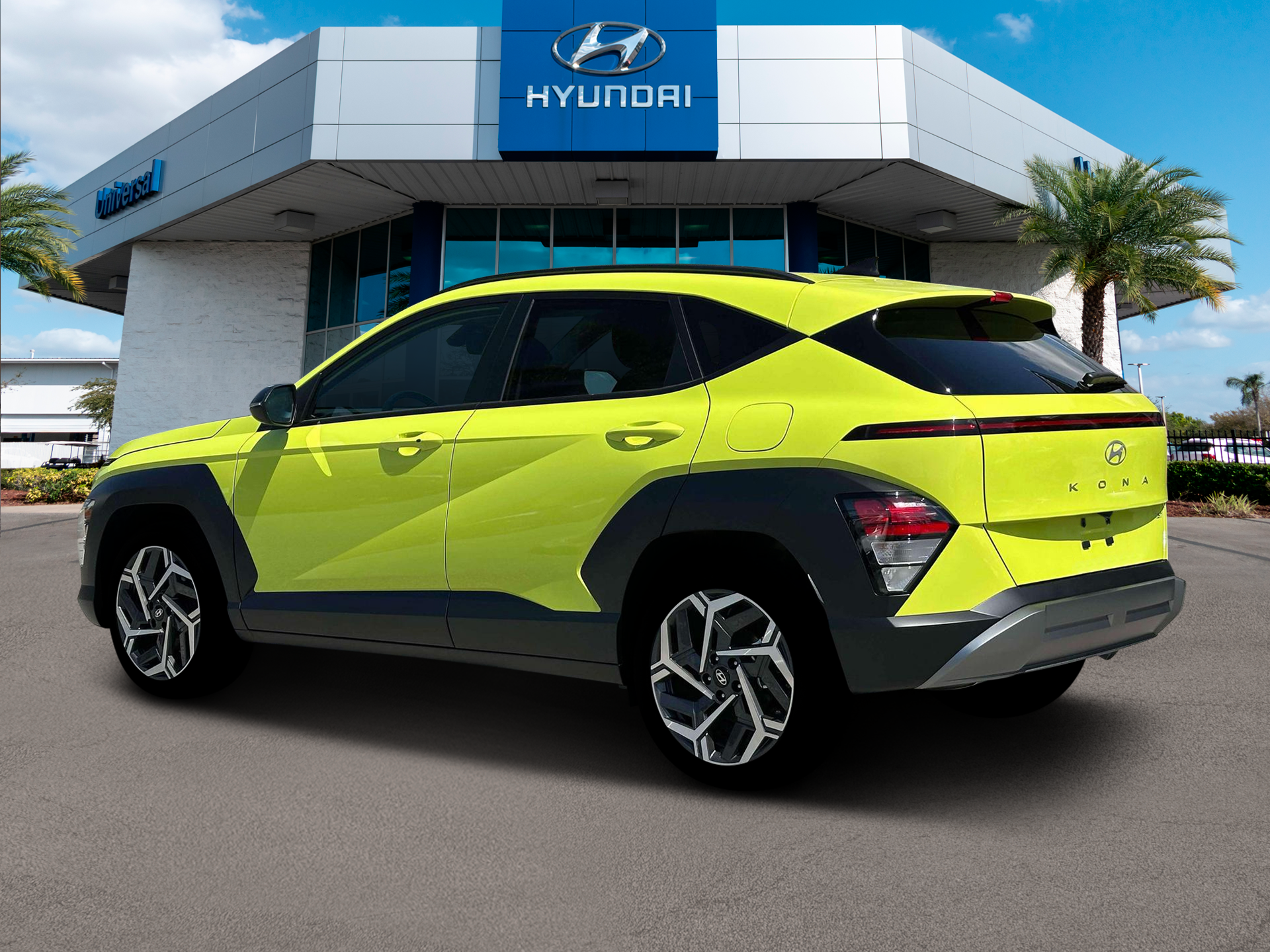 New 2026 Yellow Hyundai SEL Premium FWD image 4