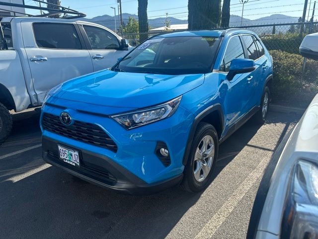 Certified Used 2020 Blue Toyota XLE image 4