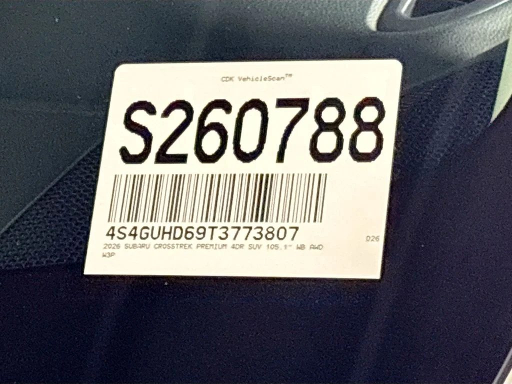 New 2026 CRYSTAL WHITE PEARL Subaru Premium image 24