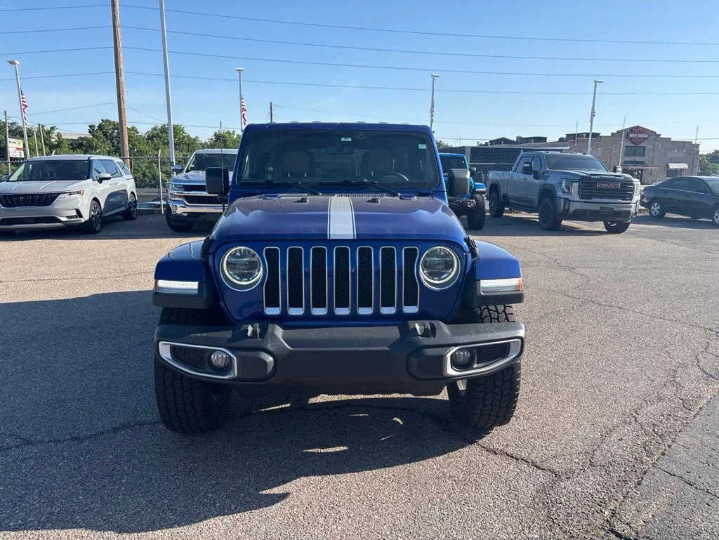 Used 2018 Jeep All-New Wrangler Unlimited Sahara with VIN 1C4HJXEN5JW295561 for sale in Kansas City