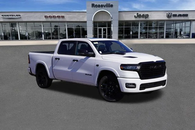 New 2027 Bright White Clear-Coat Exterior Paint RAM Laramie image 1