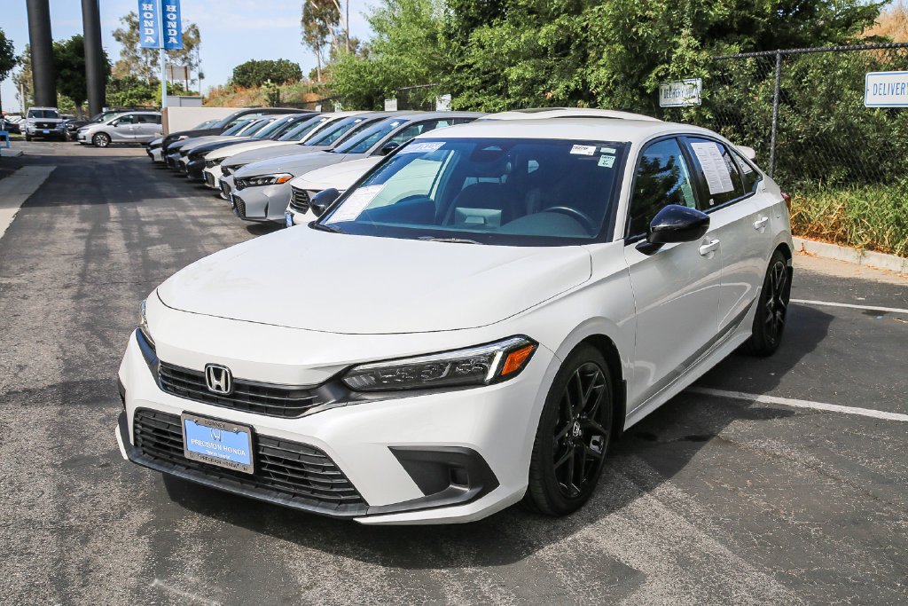 Certified Used 2024 Platinum White Pearl Honda 2.0L 4D SPORT image 24