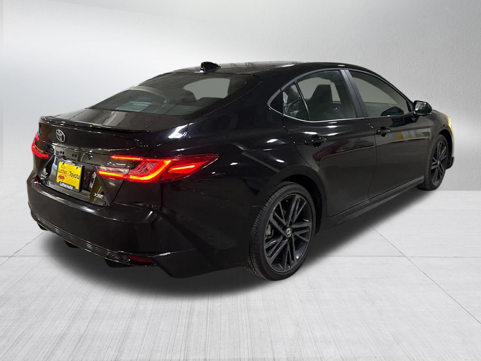 Used 2025 Midnight Black Metallic Toyota XSE image 6