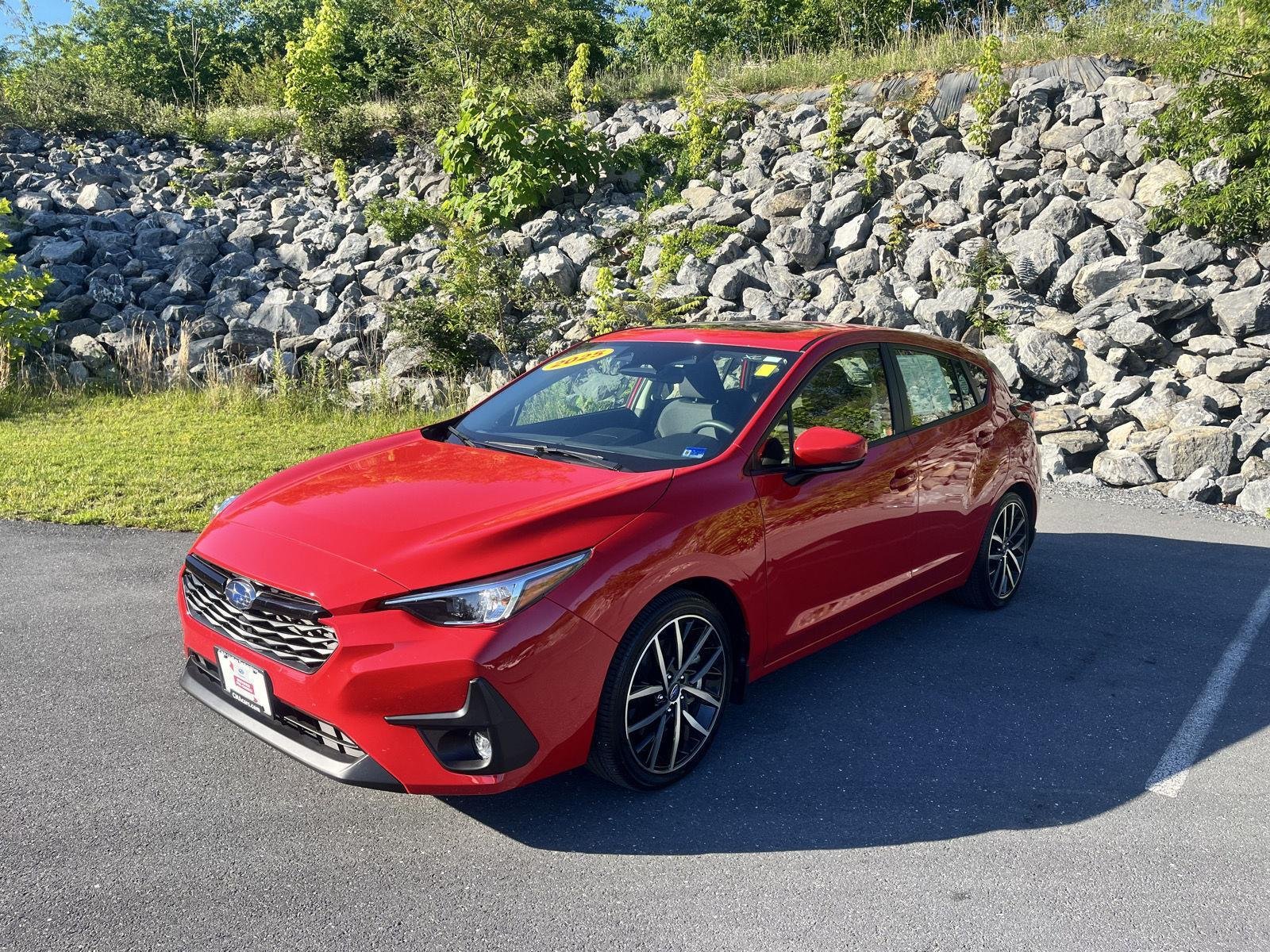 Certified Used 2025 Pure Red Subaru Sport image 4