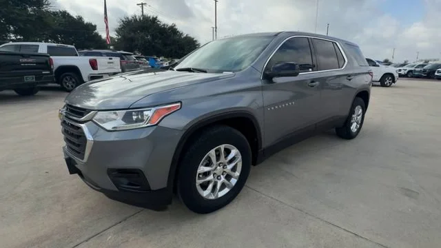 Used 2021 SATIN STEEL METALLIC Chevrolet LS image 4