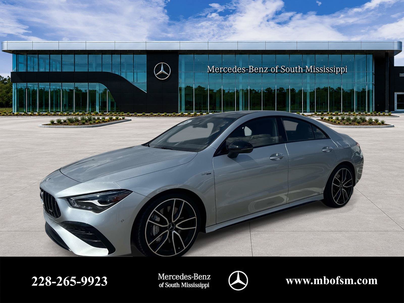 Certified Used 2026 Silver Mercedes-Benz CLA 35 AMG® image 1