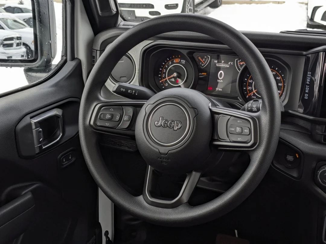 New 2026 White Jeep Sport - - 4x4 - Black Freedom Top - Customer Preferred Pkg 22B - 8-Speed Auto & More! image 12