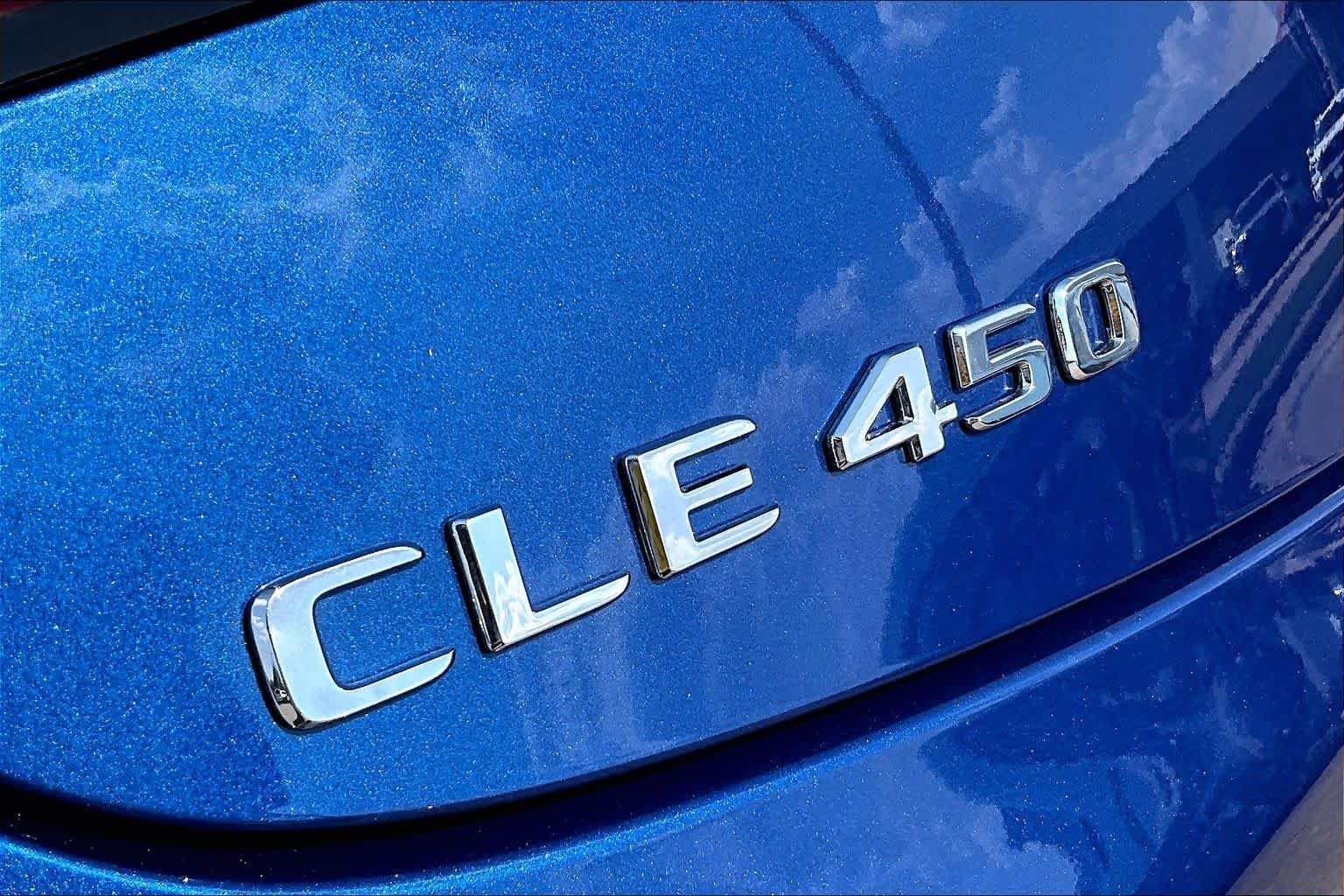 Used 2025 Sterling Blue Metallic Mercedes-Benz CLE 450 image 31