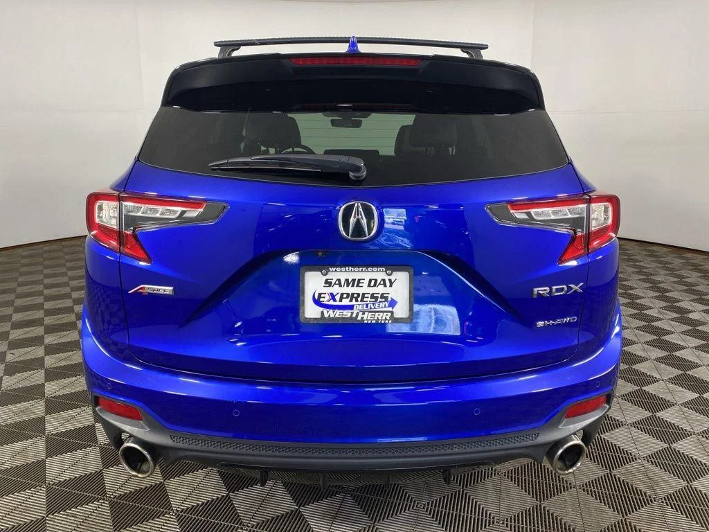 Used 2023 Apex Blue Pearl Acura A-Spec Advance Package image 6