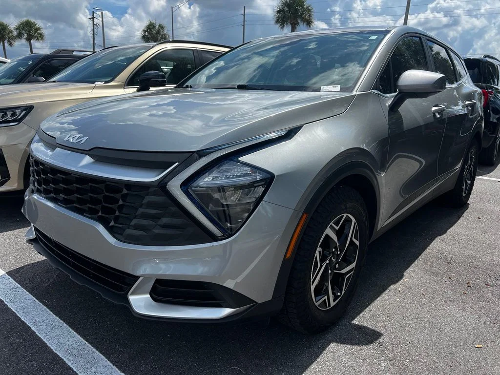 Certified Used 2023 Gray Kia LX image 2