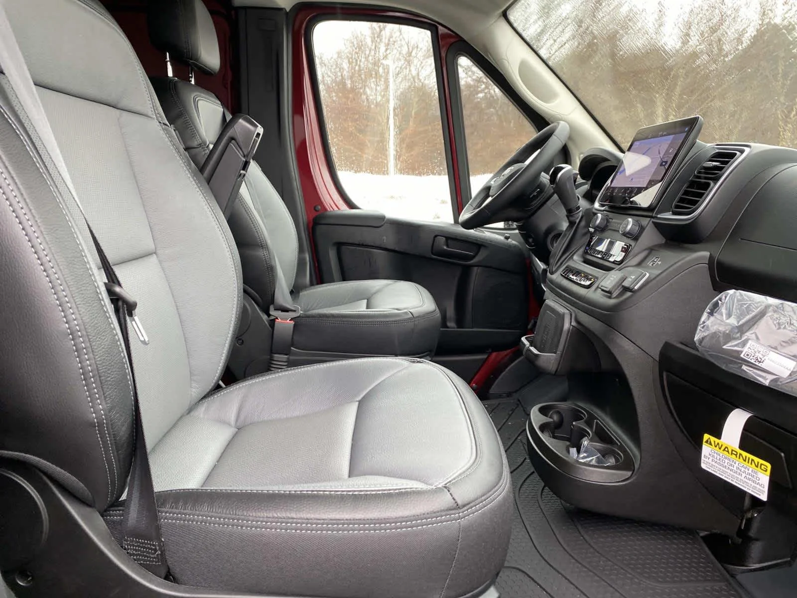 Used 2025 Deep Cherry Red Crystal Pearlcoat Ram SLT+ image 12