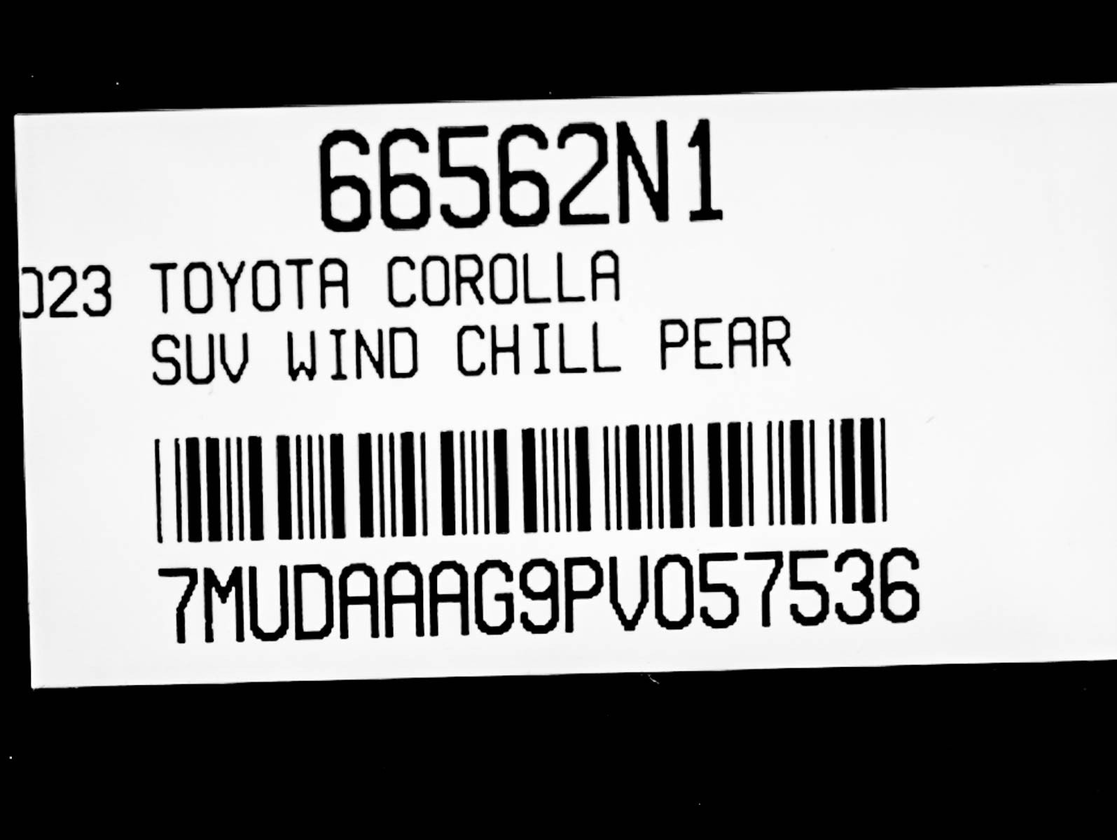 Used 2023 Wind Chill Pear Toyota XLE 2WD image 27