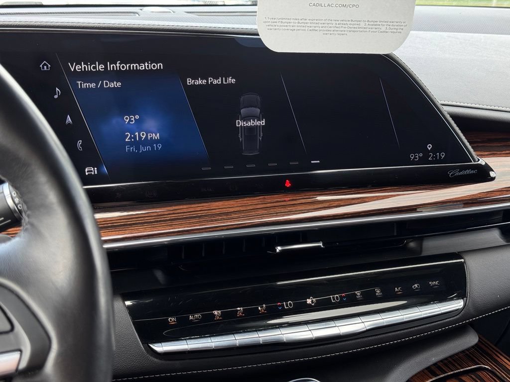 Certified Used 2022 Black Raven Cadillac Premium Luxury image 32