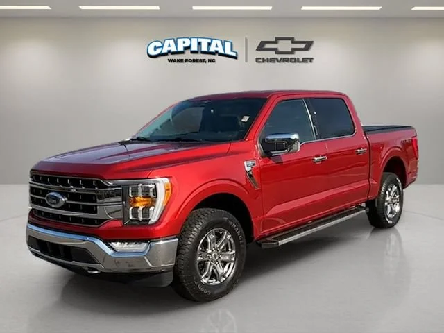 Used 2023 Red Ford LARIAT image 1