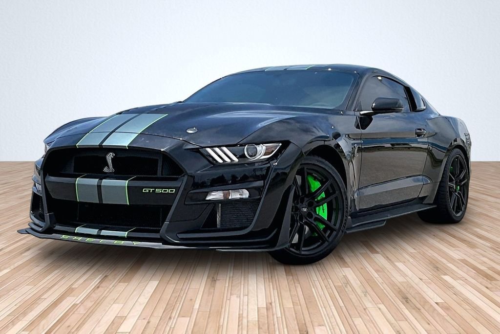 Used 2022 Black Ford Shelby GT500 image 1