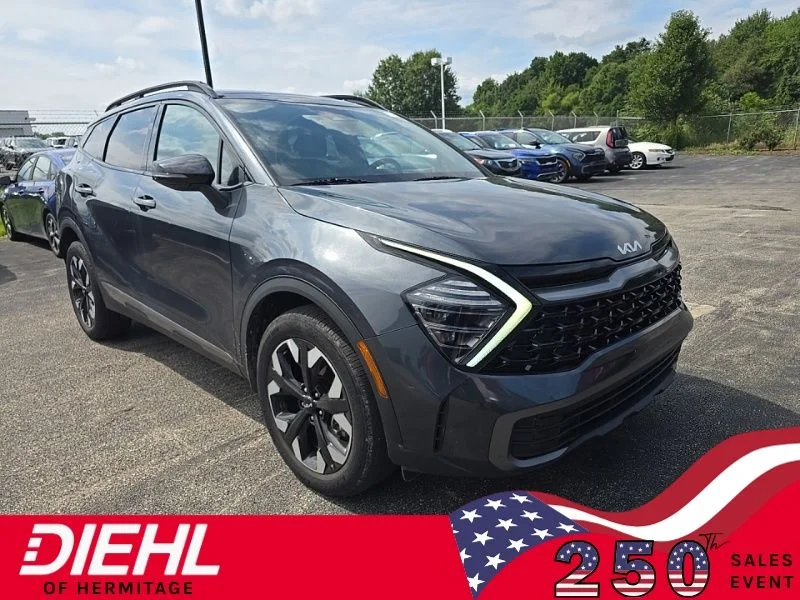 Used 2024 Gray Kia X-Line image 1