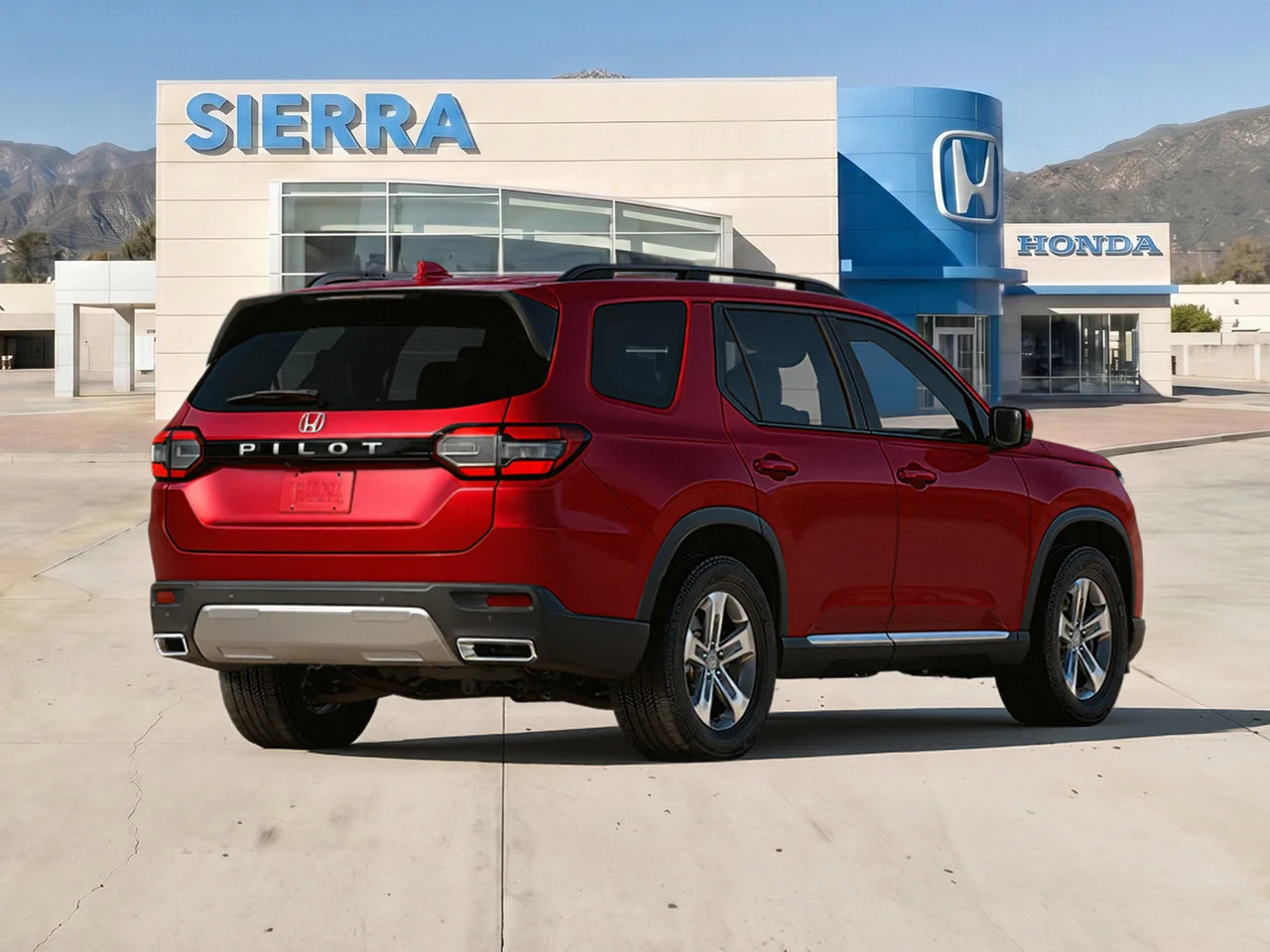 New 2026 Radiant Red Metallic II Honda 2WD Sport image 3