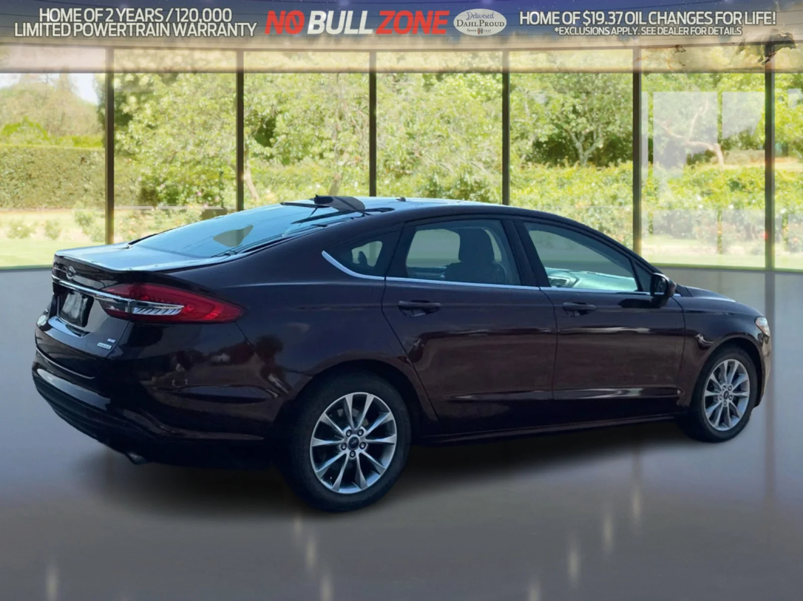 Used 2017 Burgundy Velvet Metallic Tinted Clearcoat Ford SE image 5