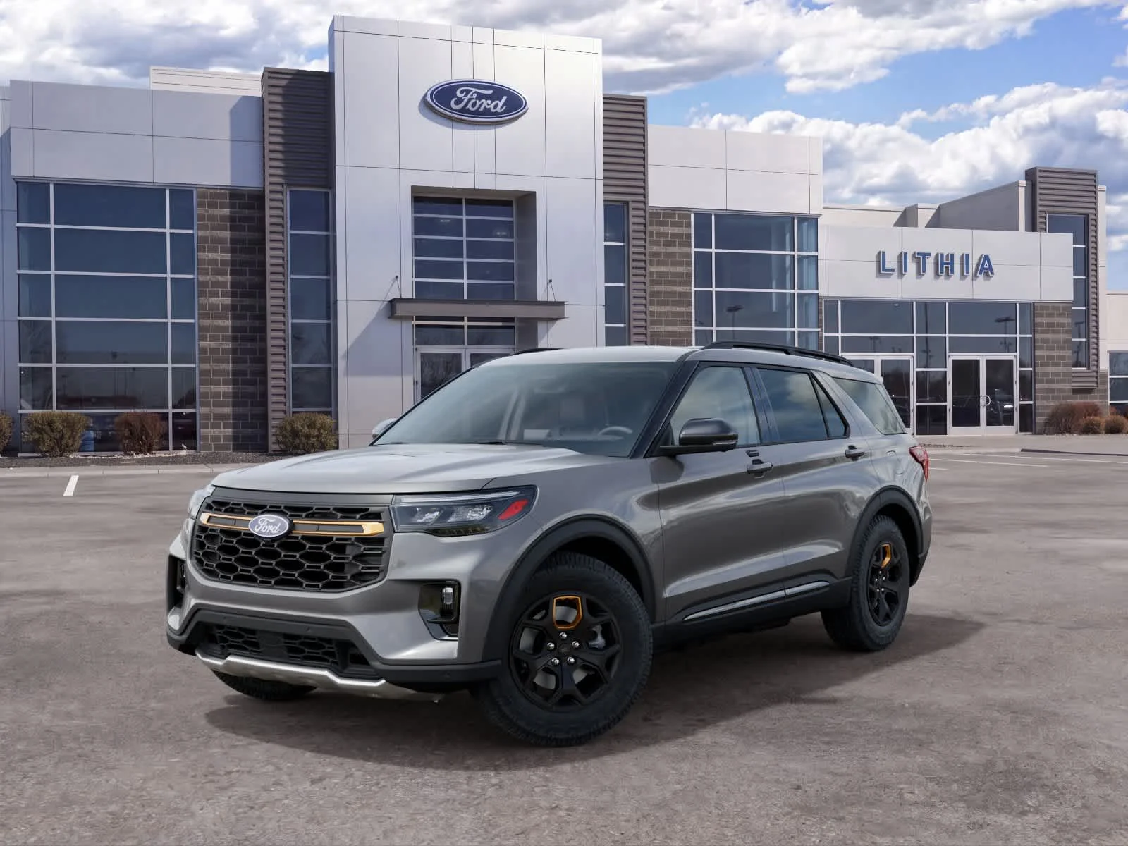 New 2027 Carbonized Gray Metallic Ford Tremor® image 2
