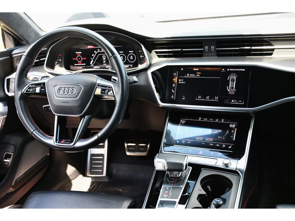 Used 2021 Glacier White Metallic Audi 4.0T (Tiptronic) image 18