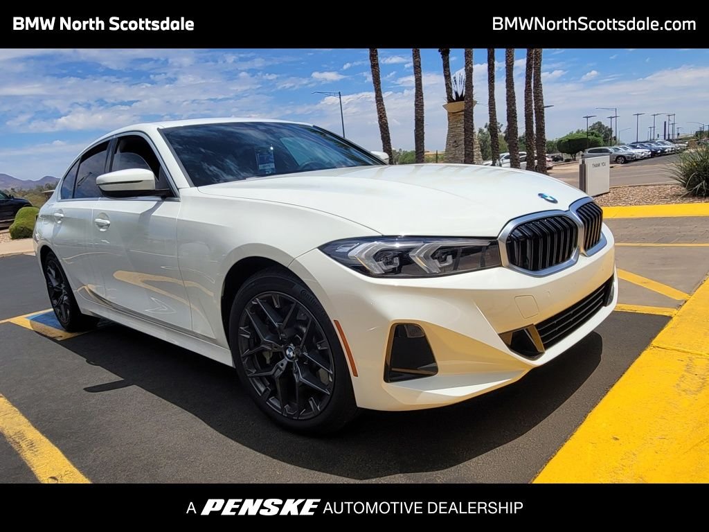 Certified Used 2025 Alpine White BMW 330i image 1