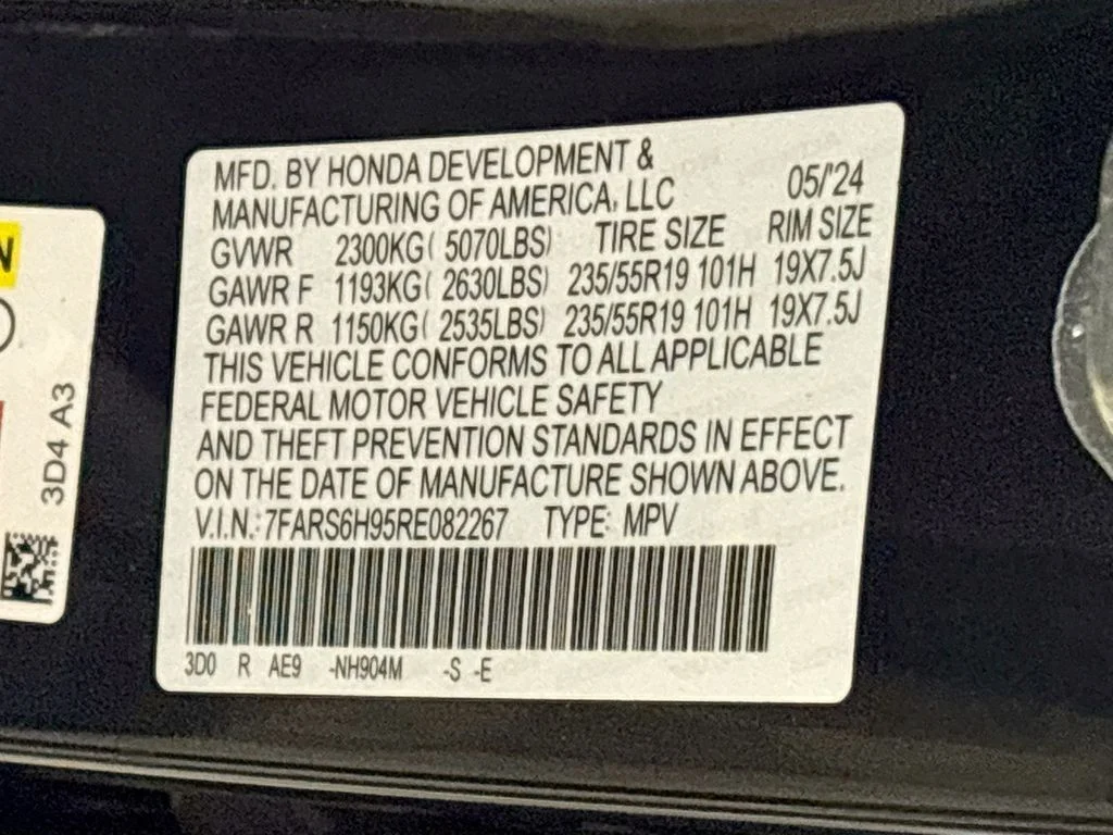 Certified Used 2024 Gray Honda Sport Touring image 27