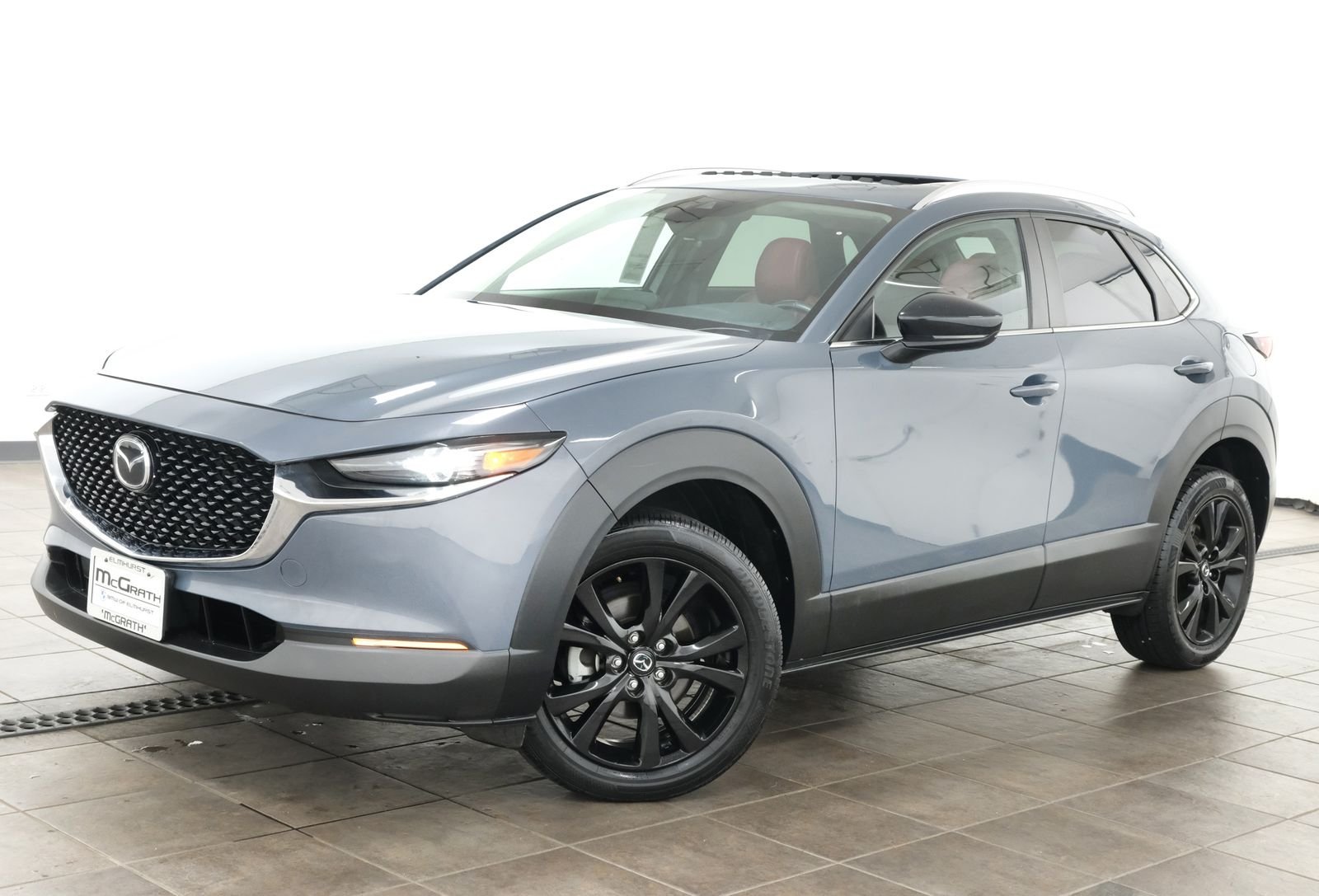 Used 2023 Polymetal Gray Metallic Mazda 2.5 S Carbon Edition image 1