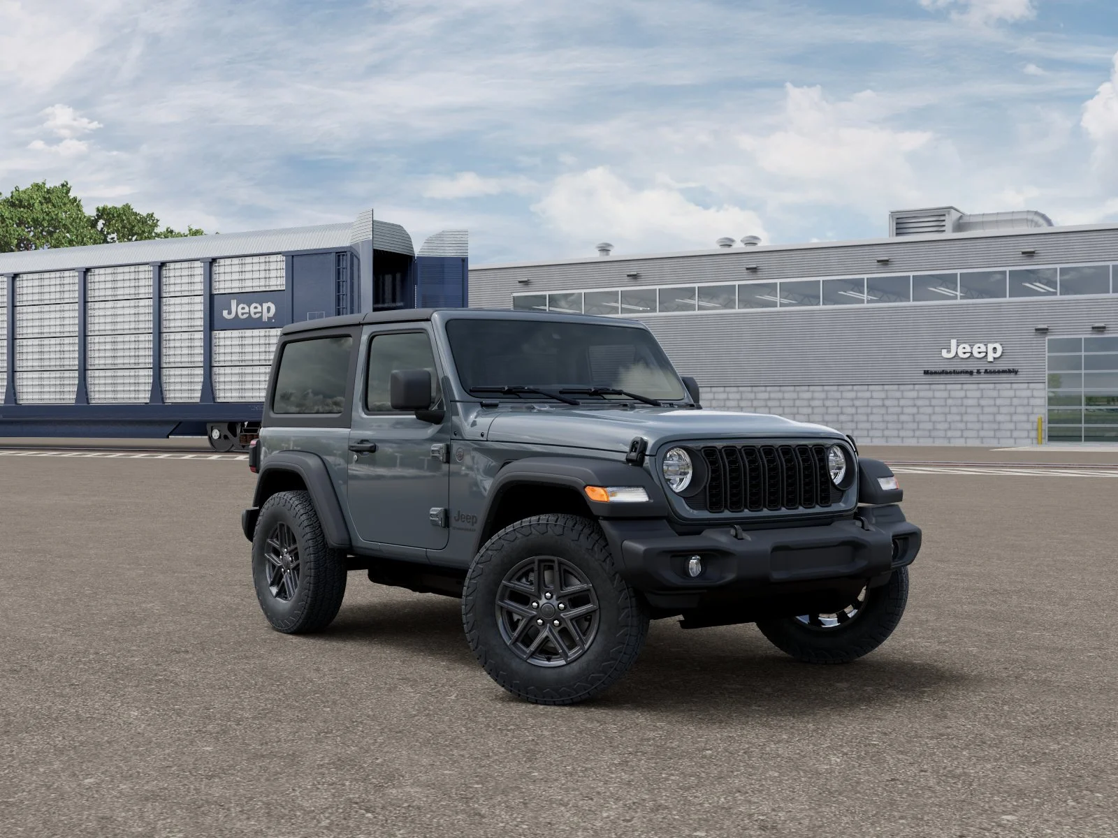 New 2026 Anvil Clear-Coat Exterior Paint Jeep Sport S image 3