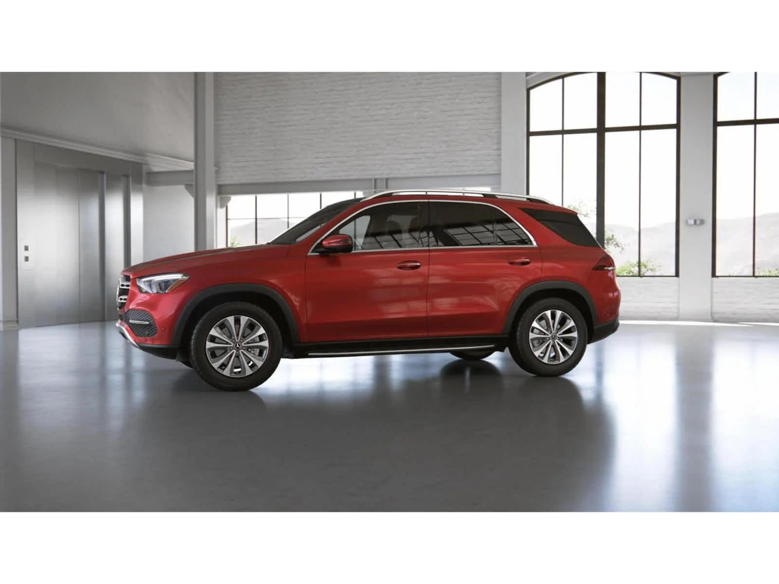 Used 2022 MANUFAKTUR Cardinal Red Metallic Mercedes-Benz GLE 350 image 36