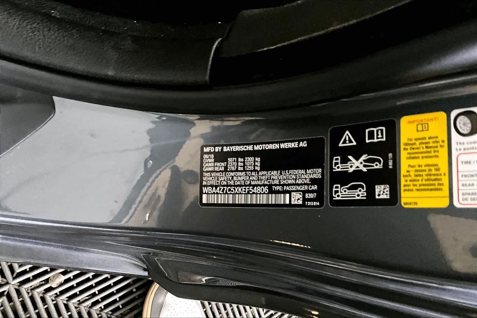 Used 2019 Mineral Grey Metallic BMW 440i xDrive image 29