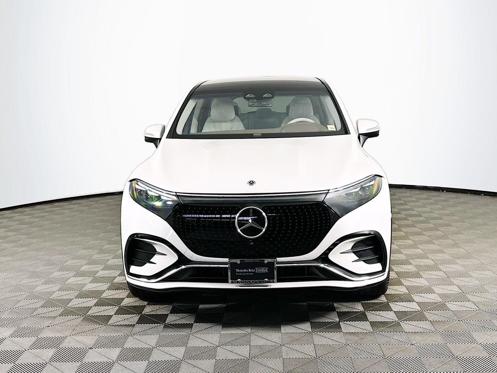 Certified 2023 Mercedes-Benz EQS SUV Base with VIN 4JGDM4EB8PA016468 for sale in Amityville, NY