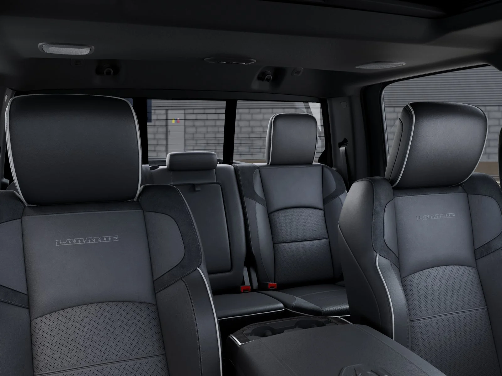 New 2026 Diamond Black Crystal Pearl-Coat Exterior Paint RAM Laramie image 52