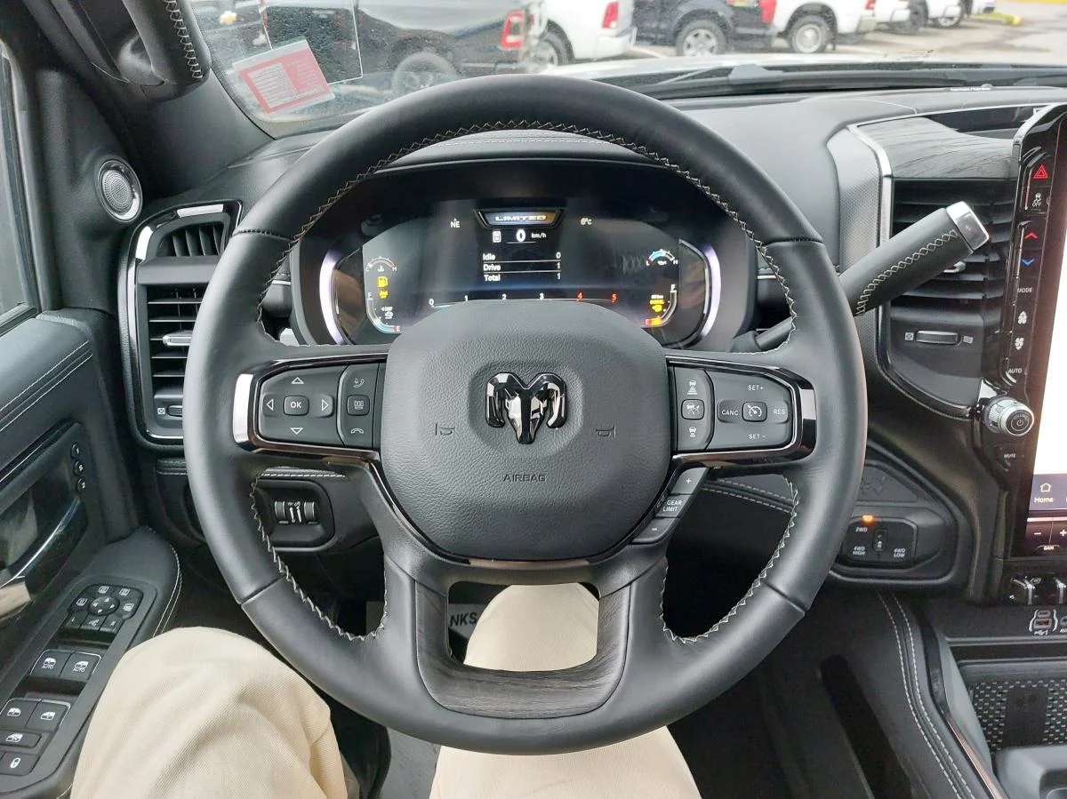 New 2026 Black RAM Limited Longhorn 4x4 Crew Cab 6