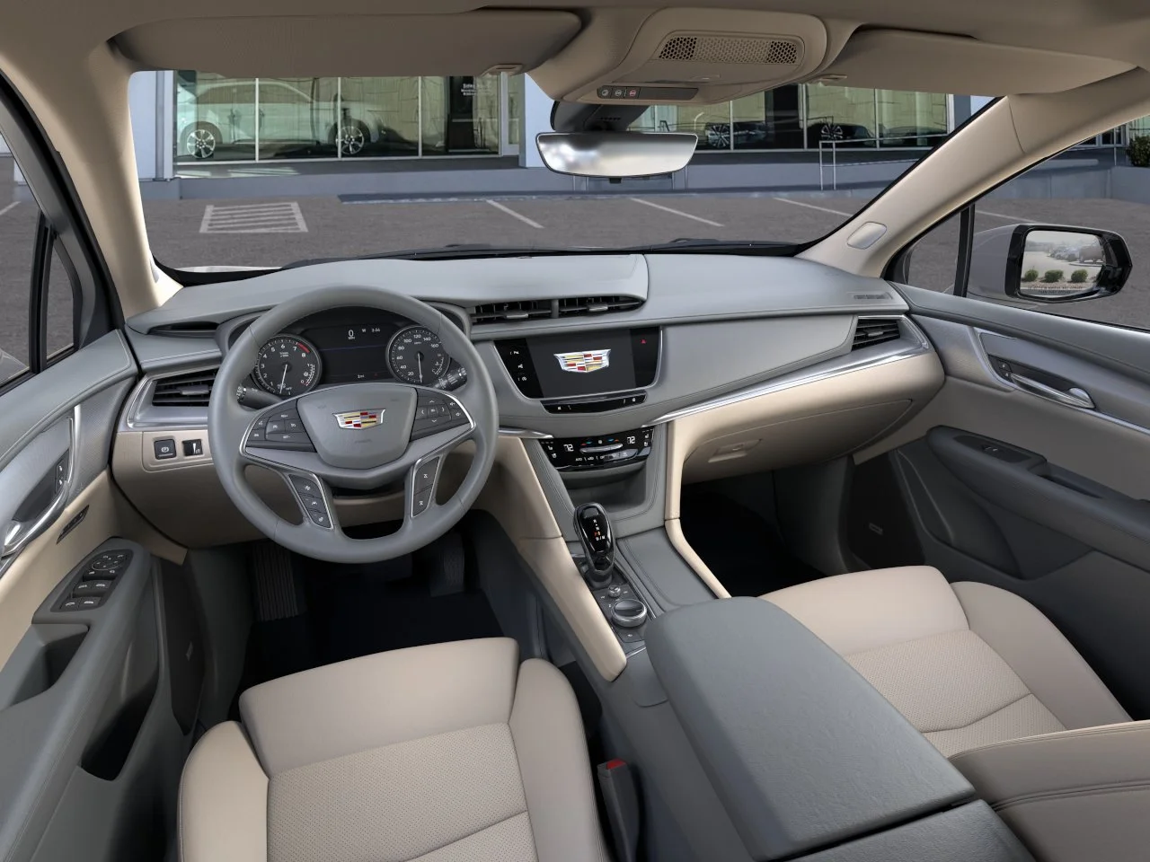 New 2026 Crystal White Tricoat Cadillac AWD Premium Luxury image 16