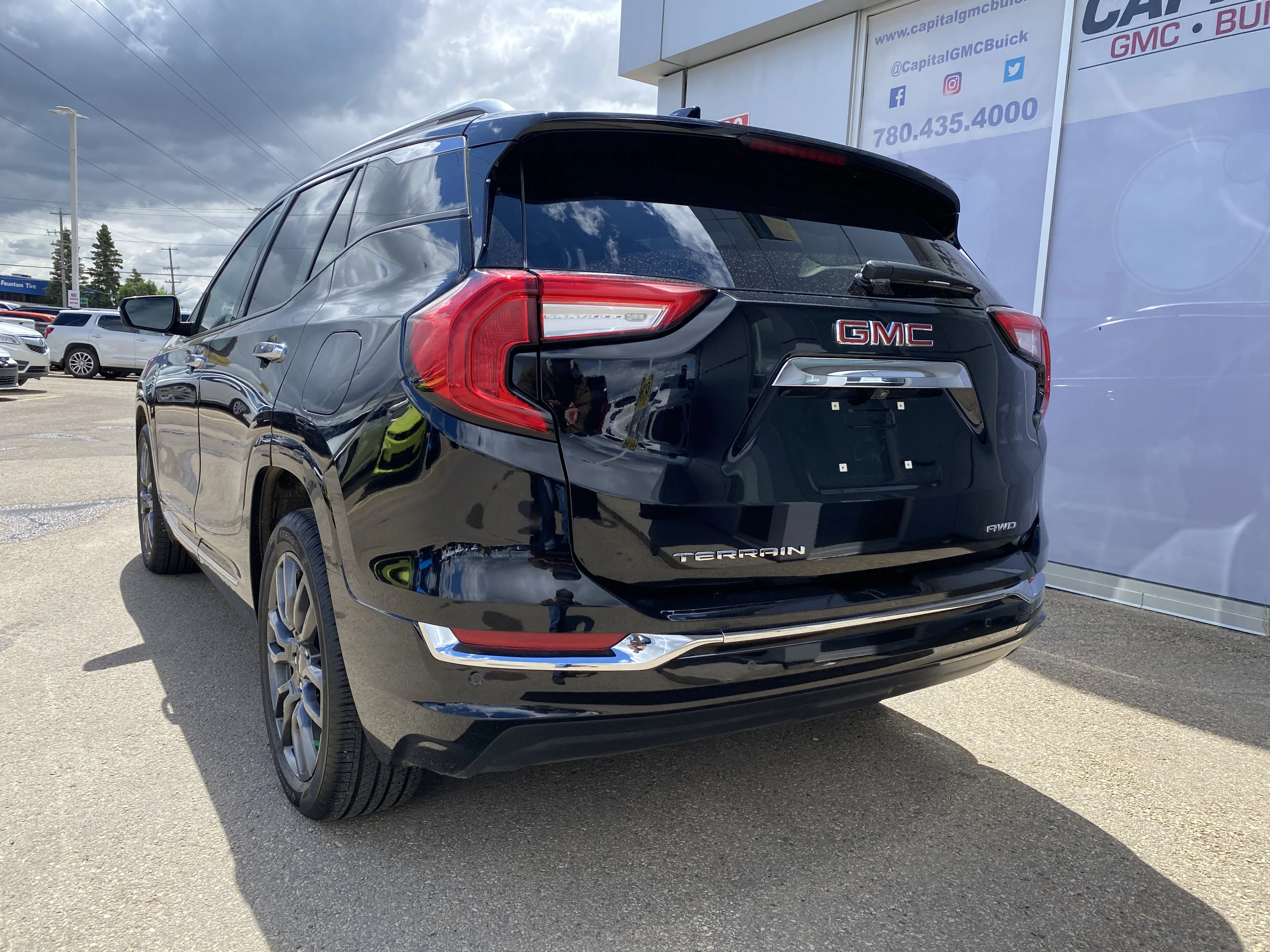 Certified Used 2024 Black GMC Denali AWD image 3