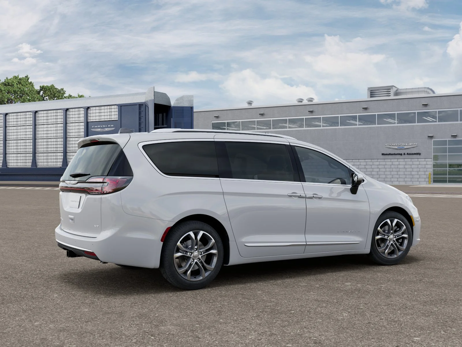 New 2026 Bright White Clear-Coat Exterior Paint Chrysler Pinnacle image 31