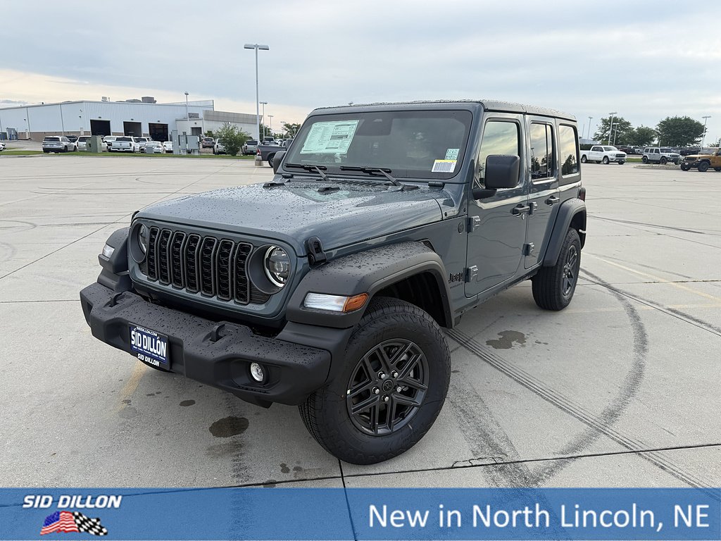 New 2026 Anvil Clear-Coat Exterior Paint Jeep 4-Door Sport S 4x4 image 1