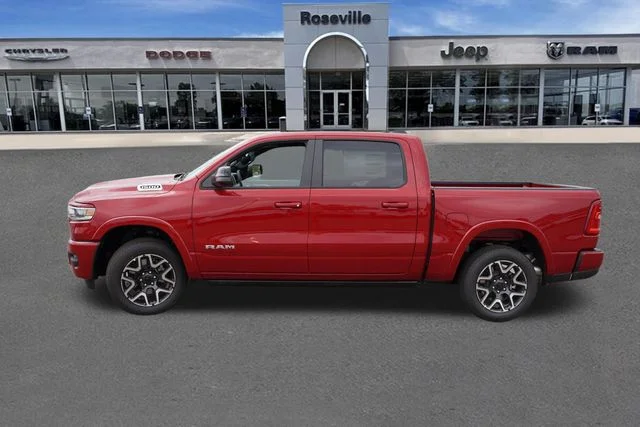 New 2026 Molten Red Pearl-Coat Exterior Paint RAM Laramie image 6