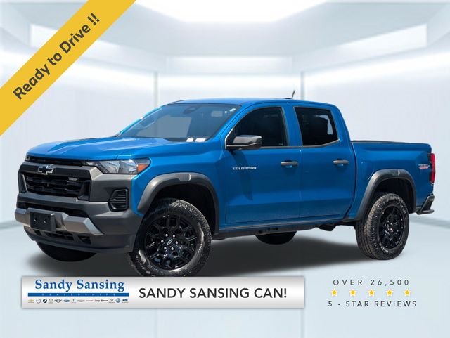 Used 2023 Blue Chevrolet Trail Boss image 1