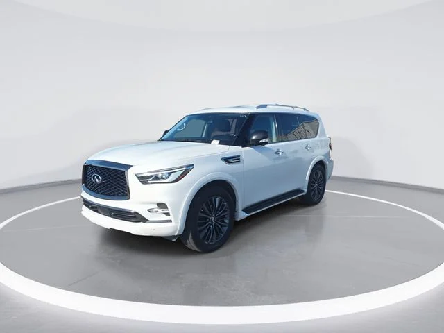Used 2021 White INFINITI Premium Select image 4