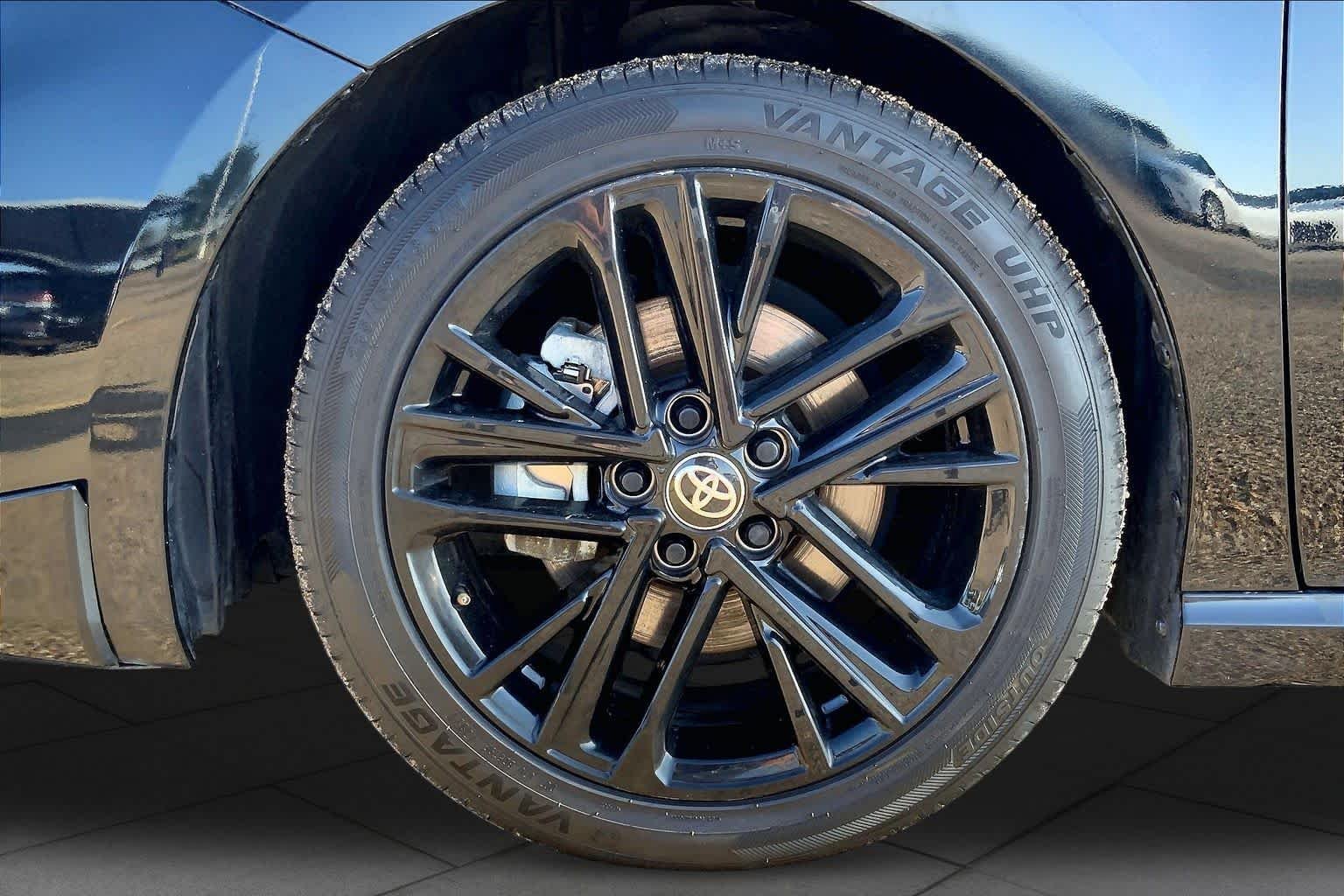 Used 2025 Midnight Black Metallic Toyota SE image 11