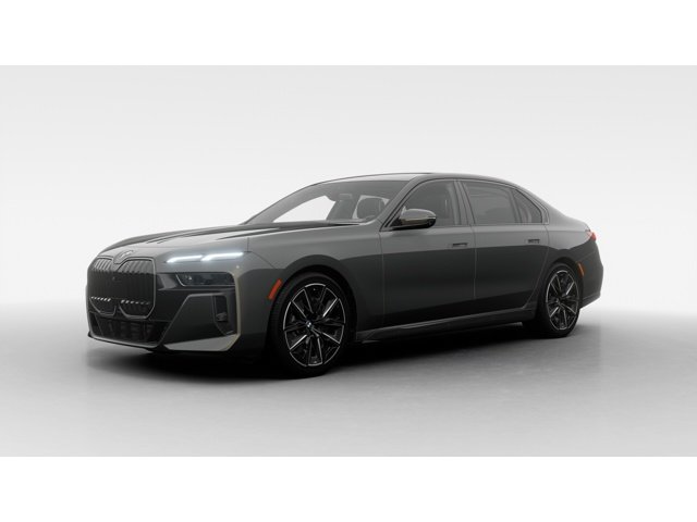 New 2026 Dravit Grey Metallic BMW 740i image 1