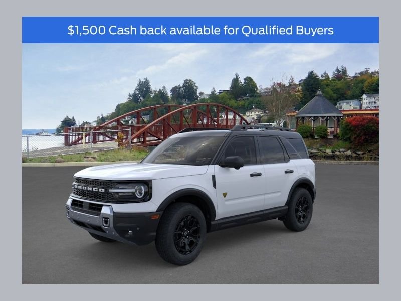 New 2026 Space White Metallic Ford Badlands® image 1