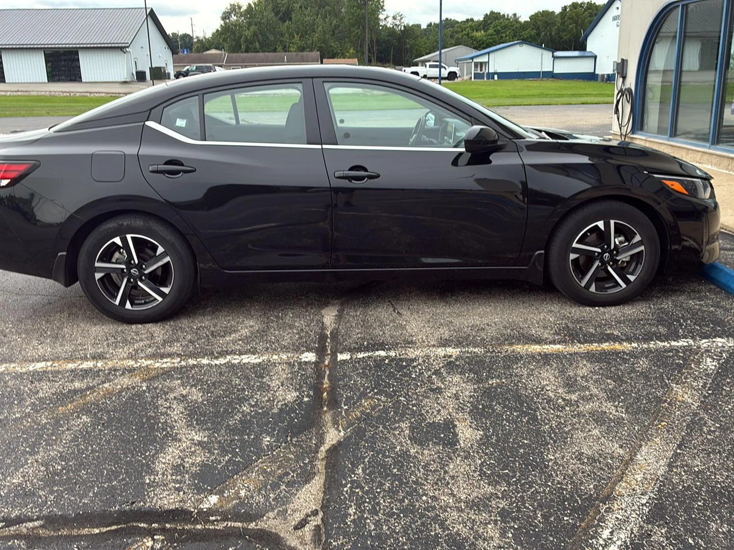 Used 2025 Black Nissan SV image 4