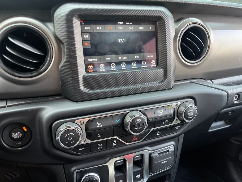 Used 2022 Crystal Metallic Jeep Willys image 2