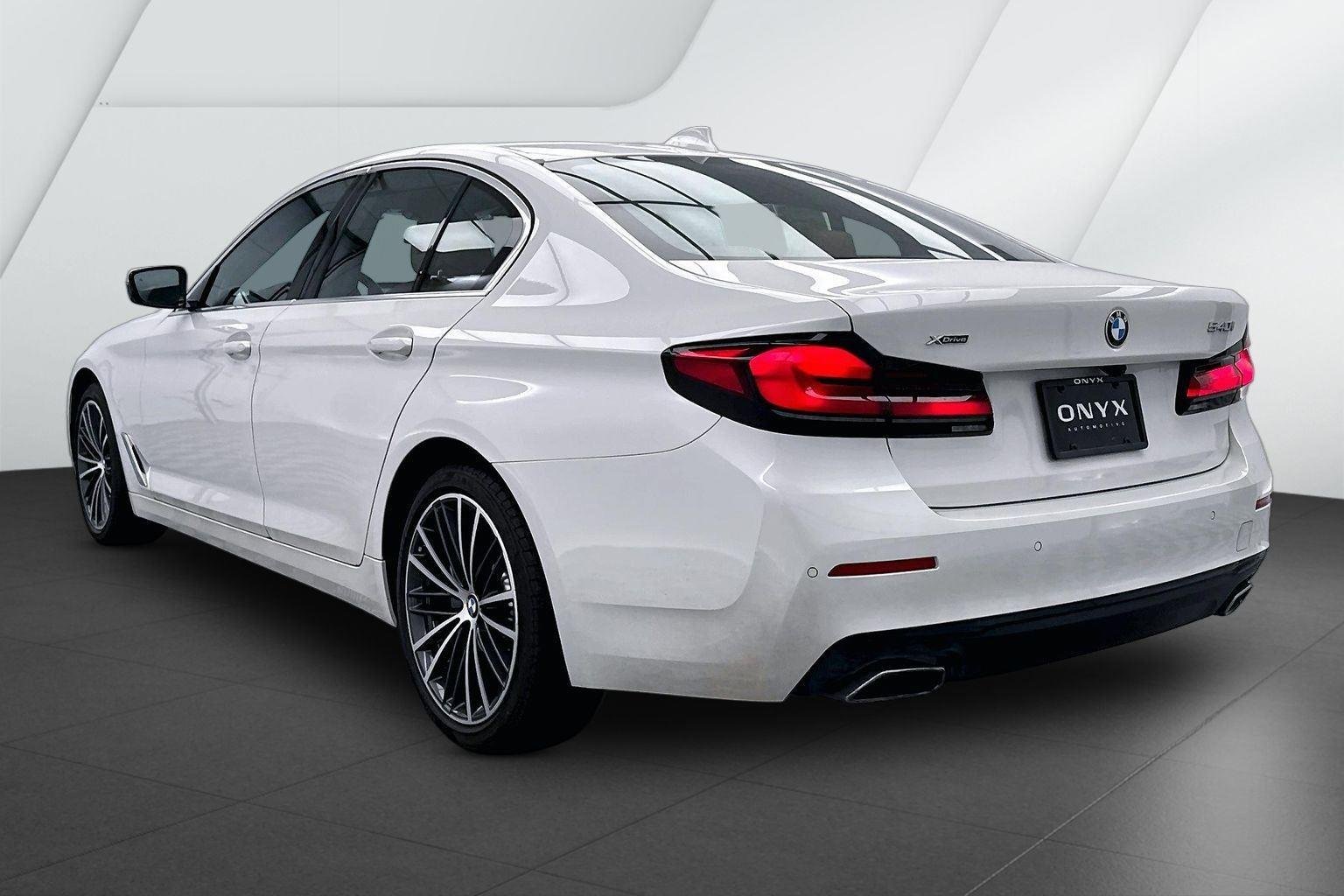 Certified Used 2023 Mineral White Metallic BMW 540i xDrive image 7