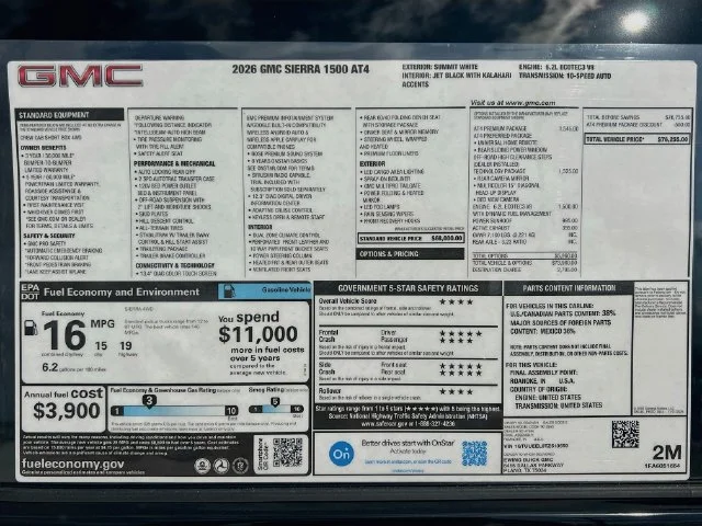 2026 GMC Sierra 1500 AT4 - Photo 21