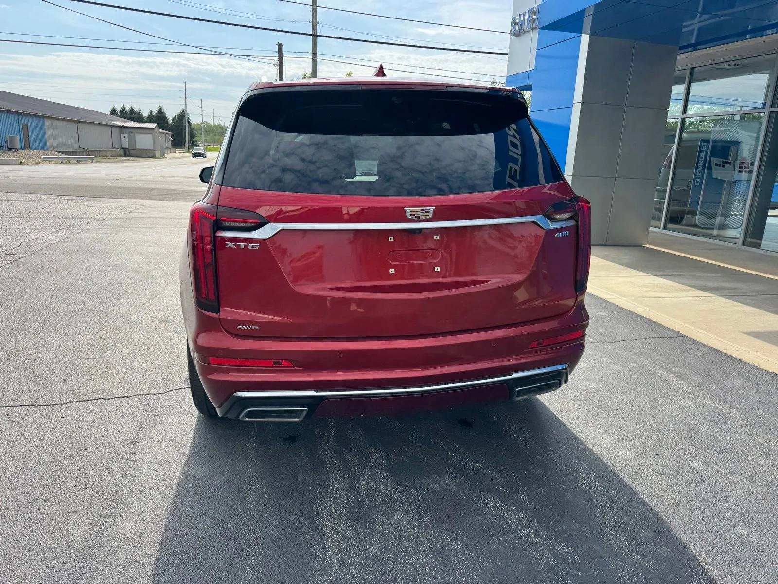 Used 2023 Radiant Red Tintcoat Cadillac Premium Luxury image 4
